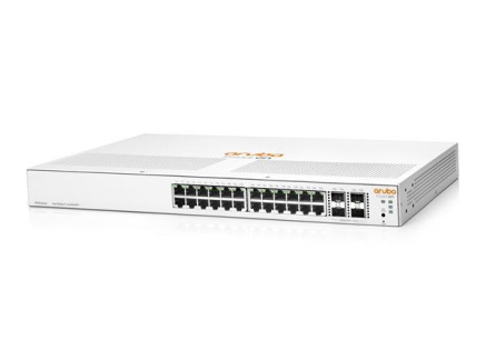 HPE Networking Instant On Switch 24p Gigabit 4p SFP+ (fanless) 1930 (JL682A)