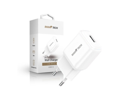 RhinoTech LITE USB-A nabíjecí adaptér 10W bílá RhinoTech LITE USB-A nabíjecí adaptér 10W bílá