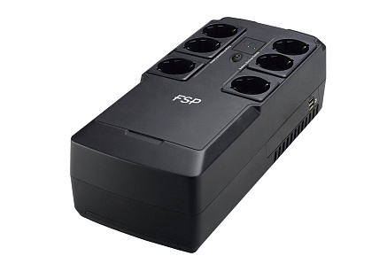 Fortron UPS FSP NanoFit 800, 800 VA, 2xUSB power, LCD, RJ45, offline