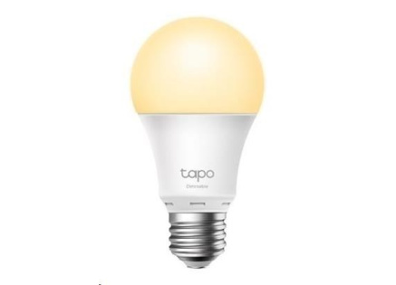 TP-Link Tapo L510E chytrá WiFi stmívatelná LED žárovka (bílá,2700K,806lm,2,4GHz,E27) TP-Link Tapo L510E chytrá WiFi stmívatelná LED žárovka (bílá,2700K,806lm,2,4GHz,E27)