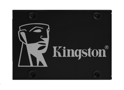 Kingston SSD 256GB KC600 SATA3 2.5" (R:550, W:500MB/s)