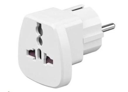 Goobay Univerzální cestovní adaptér pro zahraniční spotřebiče do CZ zásuvky IEC 320 C13
