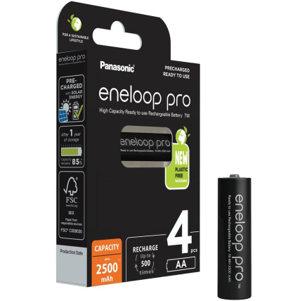 PANASONIC HR6 AA 3HCDE/4BE ENELOOP PRO N, 2500 mAh (Blistr 4ks) PANASONIC HR6 AA 3HCDE/4BE ENELOOP PRO N, 2500 mAh (Blistr 4ks)