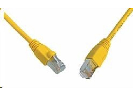Solarix Patch kabel CAT6 SFTP PVC 10m žlutý snag-proof C6-315YE-10MB