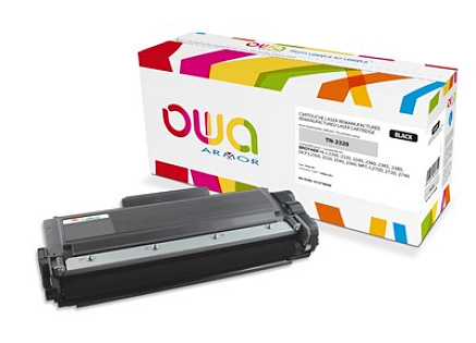 OWA Armor toner pro BROTHER HL L2300, 2320, 2340, 2360, DCP L2500, MFC L2700, 2600 Stran, TN2320, černá/black (TN-2320) OWA Armor toner pro BROTHER HL L2300, 2320, 2340, 2360, DCP L2500, MFC L2700, 2600 Stran, TN2320, černá/black (TN-2320)