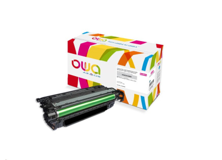 OWA Armor toner pro HP Color Laserjet CP4025/4520/4525, 11000 Stran, CE263A, červená/magenta