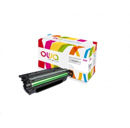 OWA Armor toner pro HP Color Laserjet CP4025/4520/4525, 11000 Stran, CE263A, červená/magenta OWA Armor toner pro HP Color Laserjet CP4025/4520/4525, 11000 Stran, CE263A, červená/magenta