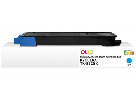 OWA Armor toner pro KYOCERA MITA TASKalfa 2551ci, 12000 stran, TK-8325 C, modrá/cyan