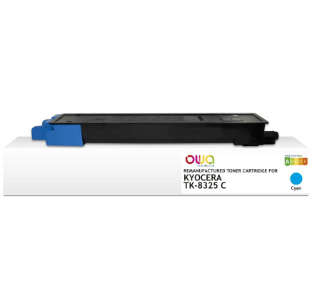 OWA Armor toner pro KYOCERA MITA TASKalfa 2551ci, 12000 stran, TK-8325 C, modrá/cyan OWA Armor toner pro KYOCERA MITA TASKalfa 2551ci, 12000 stran, TK-8325 C, modrá/cyan