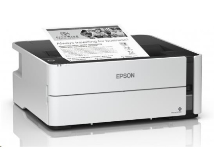 EPSON tiskárna ink EcoTank Mono M1170, A4, 1200x2400dpi, 39ppm, USB, Duplex,Záruka 5 let  po registraci zdarma