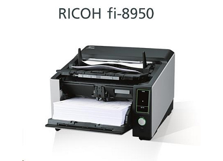 RICOH skener Fi-8950 A3, color, duplex, 150ppm v barvě 300dpi, USB 3.2 + RJ-45, ADF 750, Z: 12M