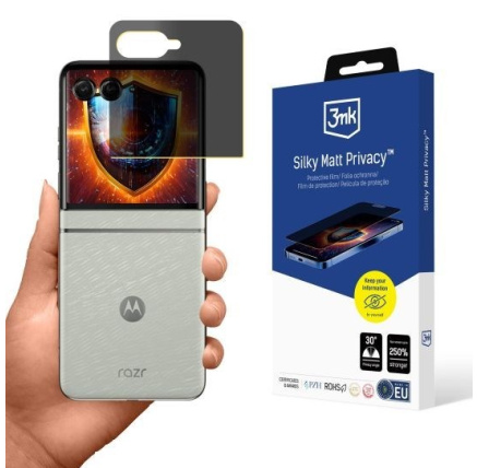 3mk ochranná folie Silky Matt Privacy pro Motorola Razr 60 3mk ochranná folie Silky Matt Privacy pro Motorola Razr 60