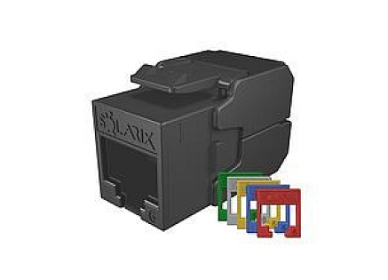 Solarix Samořezný keystone CAT6 UTP SXKJ-6-UTP-RAL-SA, RAL FIT moduly, SECURE CAP, Component Level a 4PPoE certifikace