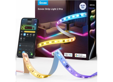 Govee Strip Light 2 Pro RGBICWW pásek 5m Matter Govee Strip Light 2 Pro RGBICWW pásek 5m Matter