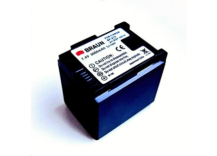 Braun akumulátor CANON BP-819 EC, 3000mAh,