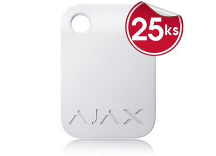 Ajax Tag (25ks) white Ajax Tag (25ks) white