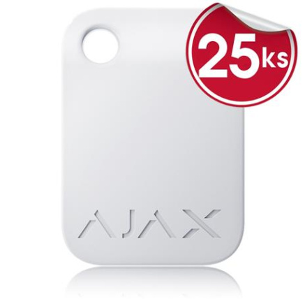 Ajax Tag (25ks) white Ajax Tag (25ks) white