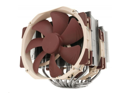 NOCTUA Chladič CPU NH-D15 SE-AM4, 2x 140mm, AM4, AM5, hnědá/stříbrná