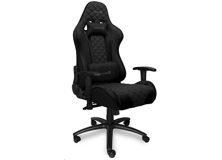 CONNECT IT herní křeslo Monaco Pro, látkové, černé CONNECT IT herní křeslo Monaco Pro, látkové, černé