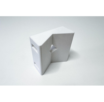 TP-LINK adaptér držáků kamer D-TC3XX-C,D-TC5XX-C,D-TC5XX-CL pro uchycení na sloup (60-130mm), bílý s krytkou kabelů(1ks)