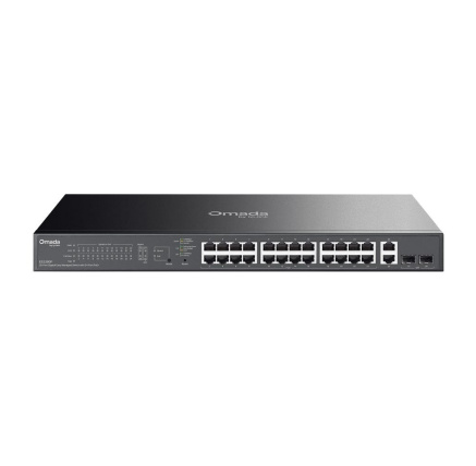 TP-Link OMADA switch ES228GP (26xGbE,2xSFP,24xPoE+,250W) TP-Link OMADA switch ES228GP (26xGbE,2xSFP,24xPoE+,250W)