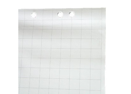 Blok pro flipchart, 25 listů, čtverečkovaný Blok pro flipchart, 25 listů, čtverečkovaný