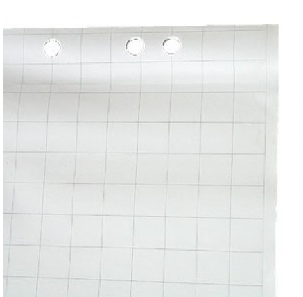 Blok pro flipchart, 25 listů, čtverečkovaný