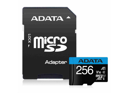 ADATA MicroSDXC karta 64GB Premier UHS-I Class 10 + SD adaptér