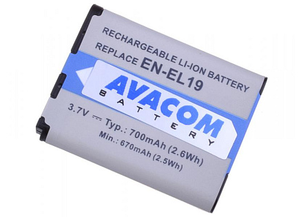 AVACOM Nikon EN-EL19 Li-ion 3.7V 620mAh 2.3Wh