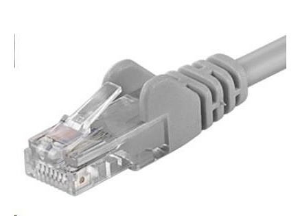 PremiumCord Patch kabel UTP RJ45-RJ45 CAT6 30m šedá