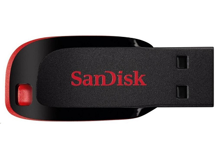 SanDisk Flash Disk 128GB Cruzer Blade, USB 2.0, černá SanDisk Flash Disk 128GB Cruzer Blade, USB 2.0, černá