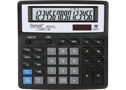 REBELL kalkulačka - RE-BDC316 BX REBELL kalkulačka - RE-BDC316 BX