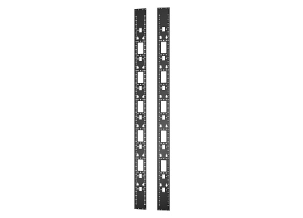 APC Easy Rack Vertical 0U accessory channel, 48U, qty. 2