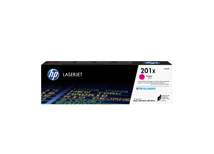 HP 201X High Capacity Magenta LJ Toner Cartridge, CF403X (2,300 pages)