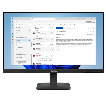 LENOVO LCD S24-4e - 23.8",IPS,16:9,1920x1080,100Hz,250cd/m2,1300:1,4ms(GtG),VGA,HDMI