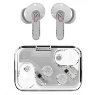 WG - Bluetooth sluchátka WG AirFlex 7, Star Trek, ANC + ENC, podpora Qi, bílá