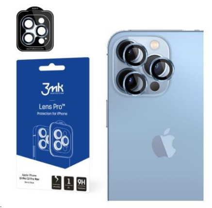 3mk Lens Protection Pro pro Apple iPhone 15 Pro, Royal Blue 3mk Lens Protection Pro pro Apple iPhone 15 Pro, Royal Blue