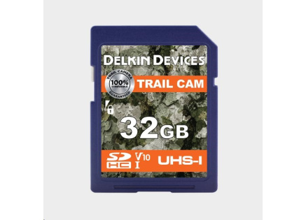 Delkin SDHC Trail Cam R100/W30 U3 (V30) 32GB Delkin SDHC Trail Cam R100/W30 U3 (V30) 32GB