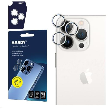 3mk HARDY Lens Protection Pro pro iPhone 15 Pro White 3mk HARDY Lens Protection Pro pro iPhone 15 Pro White