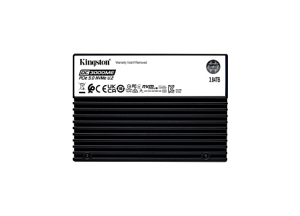 Kingston 3,84TB SSD Data Centre DC3000M (Mixed Use) Enterprise U.2 PCIe 5.0 NVMe Enterprise SSD