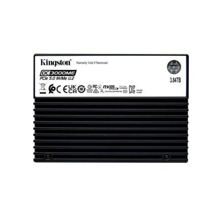 Kingston 3,84TB SSD Data Centre DC3000M (Mixed Use) Enterprise U.2 PCIe 5.0 NVMe Enterprise SSD Kingston 3,84TB SSD Data Centre DC3000M (Mixed Use) Enterprise U.2 PCIe 5.0 NVMe Enterprise SSD