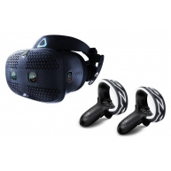 HTC Vive Cosmos Brýle pro virtuální realitu, 2x 1440x1700px, dva mikrofony, USB typ C, 90Hz, FOV 110°, 3,5mm jack, modrá