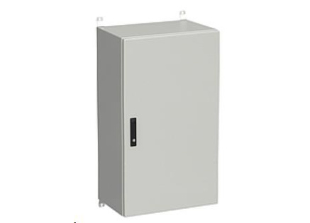 Solarix rozvaděč nástěnný venkovní LC-20 24U 600x600mm, dveře plech, LC-20-24U-66-22-G