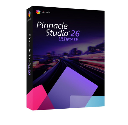 Pinnacle Studio 26 Ultimate ML EU Upgrade - Windows, EN/CZ/DA/DE/ES/FI/FR/IT/NL/PL/SV - ESD