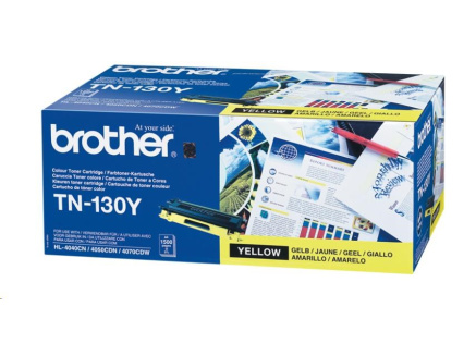 BROTHER Toner TN-130Y žlutý pro HL-4040CN/4050DN/4070CW, DCP-9040CN - cca 1500stran