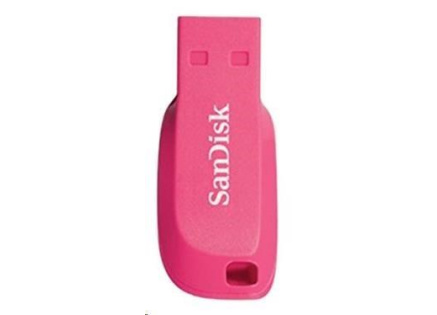 SanDisk Flash Disk 16GB Cruzer Blade, USB 2.0, růžová