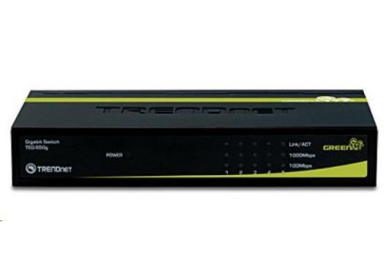 TRENDnet 5port Gigabit GREENnet Switch 10/100/1000 kovový