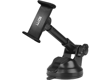 BAZAR - WG - Držák do auta WG 25, univerzální, teleskopický, černá - Poškozený obal (Komplet)