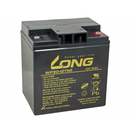 LONG baterie 12V 30Ah M6 DeepCycle (WP30-12TNE) LONG baterie 12V 30Ah M6 DeepCycle (WP30-12TNE)