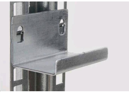 TRITON Podpěra polic pro stoj.rozv.hl.900,1000mm pro montáž na střed.vertikály,pár